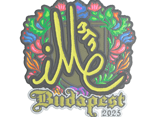 Sticker | iM | Budapest 2025 | Embroidered