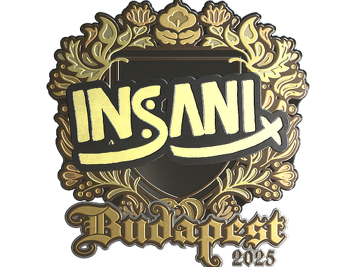 Sticker | insani | Budapest 2025 | Gold