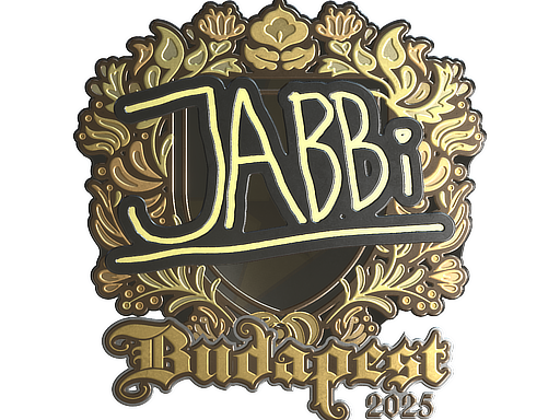 Sticker | jabbi | Budapest 2025 | Gold