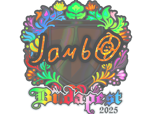 Sticker | jambo | Budapest 2025 | Holo