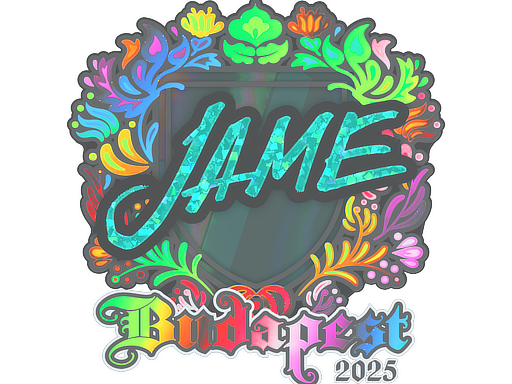 Sticker | Jame | Budapest 2025 | Holo
