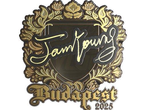 Sticker | JamYoung | Budapest 2025 | Gold