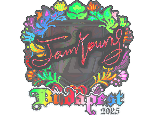 Sticker | JamYoung | Budapest 2025 | Holo