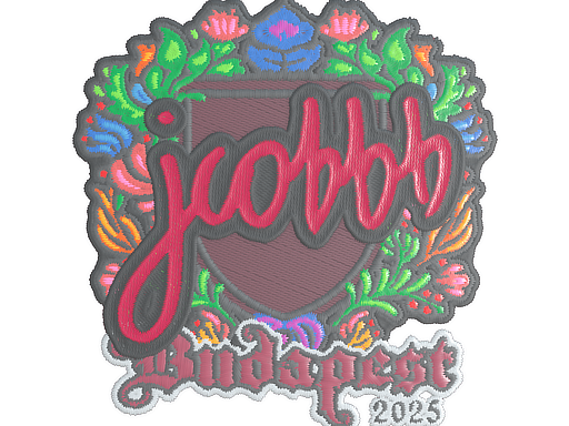 Sticker | jcobbb | Budapest 2025 | Embroidered