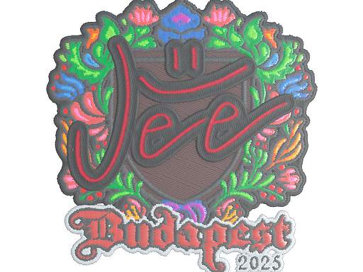 Sticker | Jee | Budapest 2025 | Embroidered