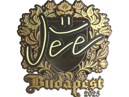 Sticker | Jee | Budapest 2025 | Gold