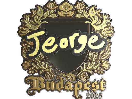 Sticker | jeorge | Budapest 2025 | Gold