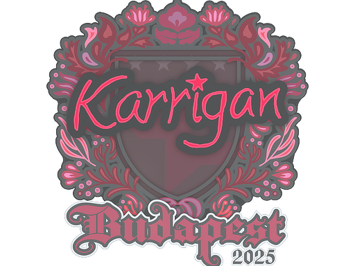 Sticker | karrigan | Budapest 2025