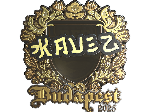 Sticker | kauez | Budapest 2025 | Gold