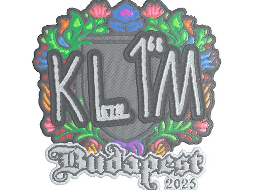 Sticker | kl1m | Budapest 2025