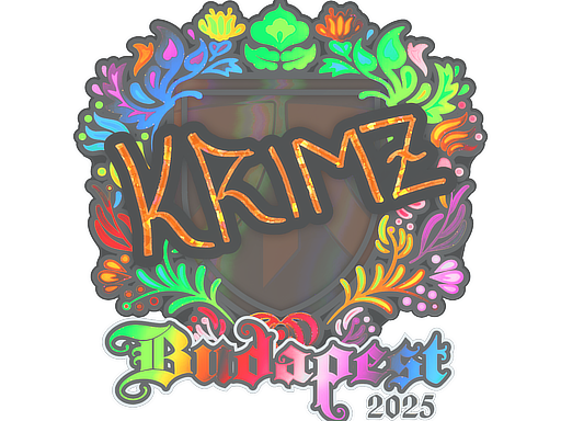 Sticker | KRIMZ | Budapest 2025 | Holo