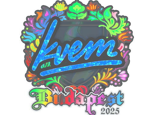 Sticker | Kvem | Budapest 2025 | Holo