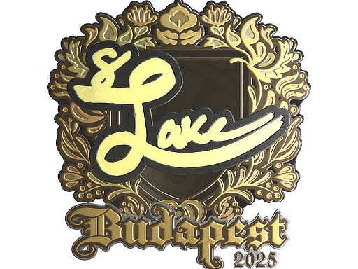 Sticker | Lake | Budapest 2025 | Gold