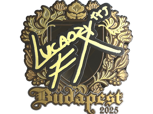Sticker | Lucaozy | Budapest 2025 | Gold