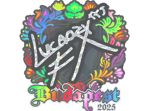 Sticker | Lucaozy | Budapest 2025 | Holo