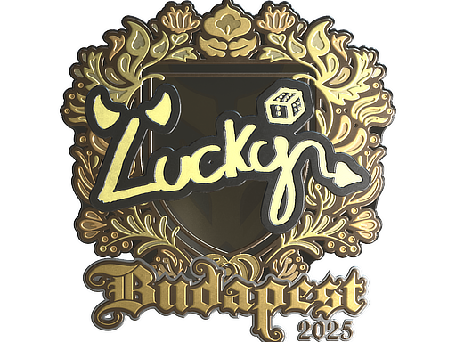 Sticker | Lucky | Budapest 2025 | Gold