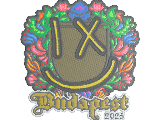 Sticker | lux | Budapest 2025 | Embroidered