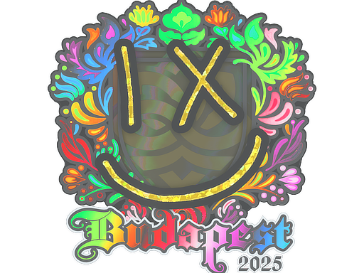 Sticker | lux | Budapest 2025 | Holo