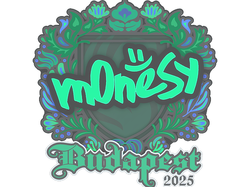 Sticker | m0NESY | Budapest 2025 | Default