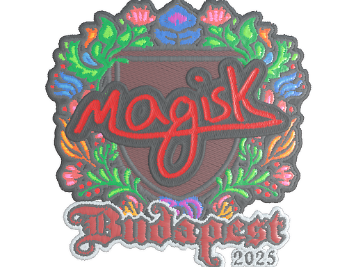 Sticker | Magisk | Budapest 2025 | Embroidered