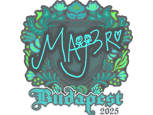 Sticker | MAJ3R | Budapest 2025