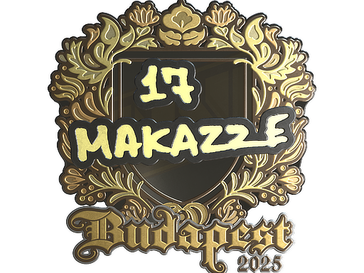Sticker | makazze | Budapest 2025 | Gold