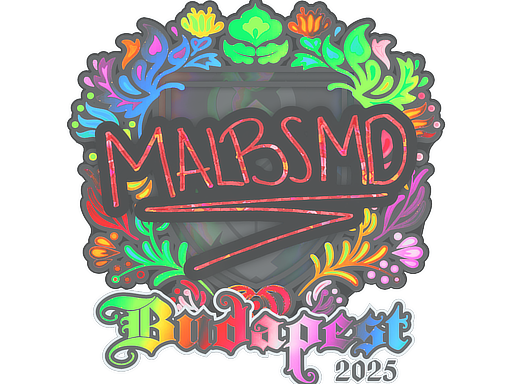 Sticker | malbsMd | Budapest 2025 | Holo