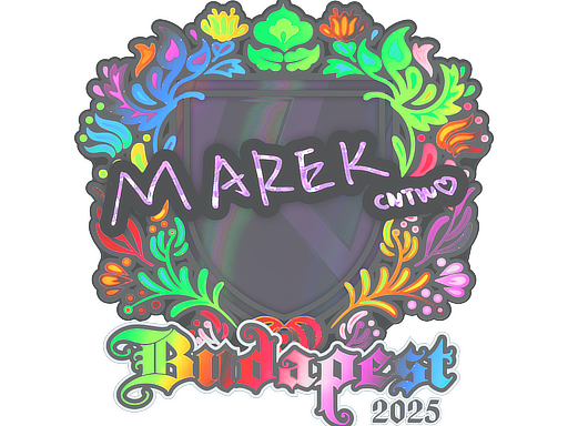 Sticker | Marek | Budapest 2025 | Holo