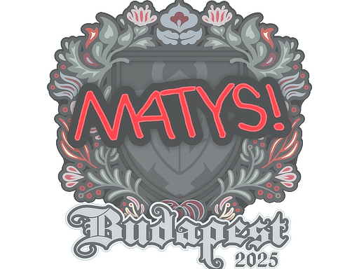 Sticker | MATYS | Budapest 2025 | Default