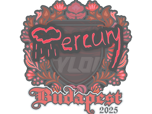 Sticker | Mercury | Budapest 2025