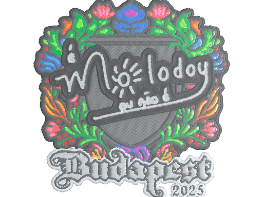 Sticker | molodoy | Budapest 2025 | Embroidered