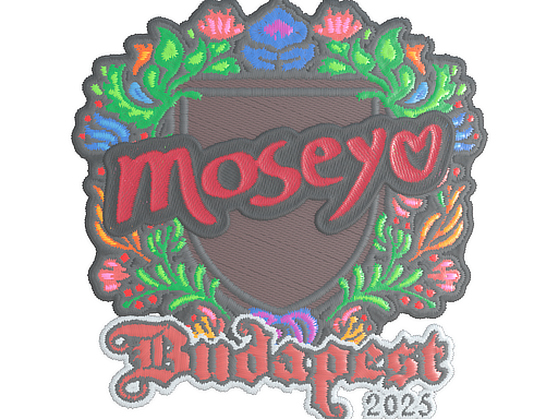 Sticker | Moseyuh | Budapest 2025 | Embroidered