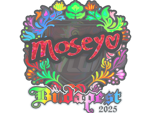 Sticker | Moseyuh | Budapest 2025 | Holo