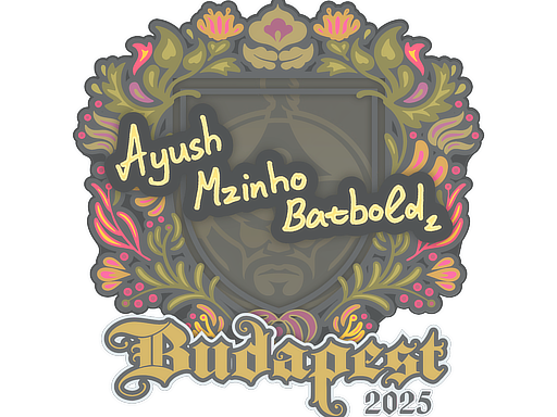 Sticker | mzinho | Budapest 2025 | Default