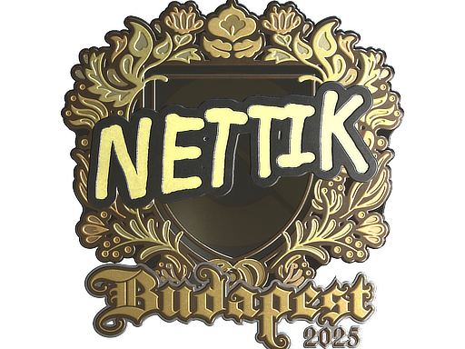 Sticker | nettik | Budapest 2025 | Gold