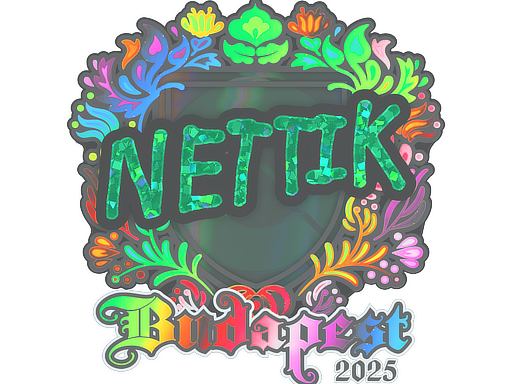 Sticker | nettik | Budapest 2025 | Holo