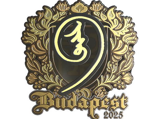 Sticker | nin9 | Budapest 2025 | Gold