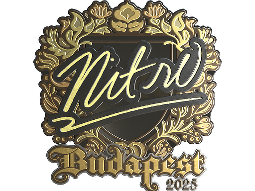 Sticker | nitr0 | Budapest 2025 | Gold