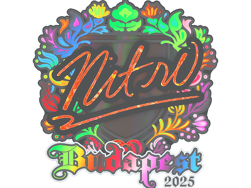 Sticker | nitr0 | Budapest 2025 | Holo