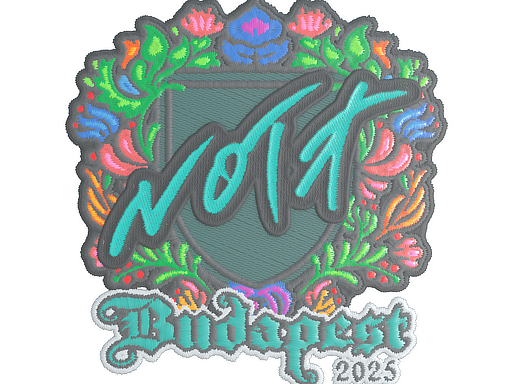 Sticker | nota | Budapest 2025 | Embroidered