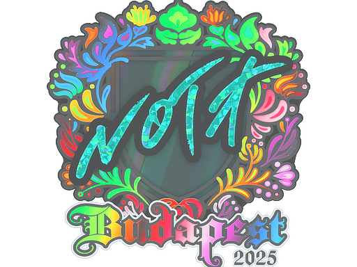 Sticker | nota | Budapest 2025 | Holo
