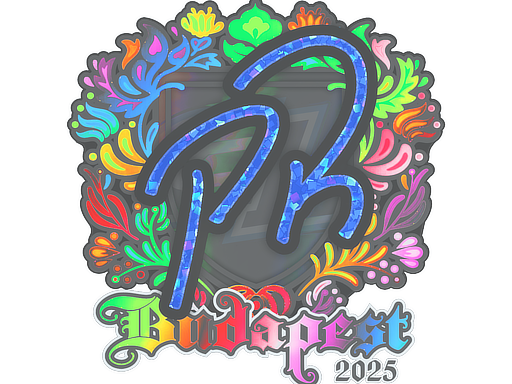 Sticker | PR | Budapest 2025 | Holo