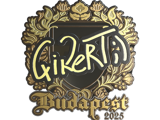 Sticker | qikert | Budapest 2025 | Gold
