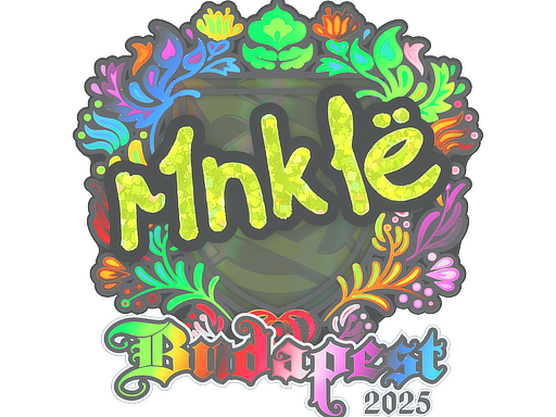 Sticker | r1nkle | Budapest 2025 | Holo