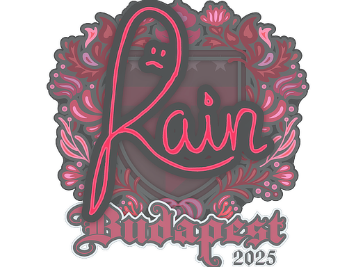 Sticker | rain | Budapest 2025