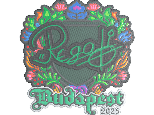 Sticker | regali | Budapest 2025 | Embroidered