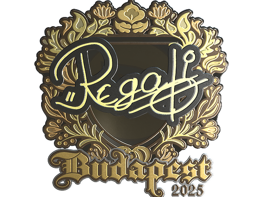 Sticker | regali | Budapest 2025 | Gold