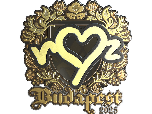 Sticker | ropz | Budapest 2025 | Gold