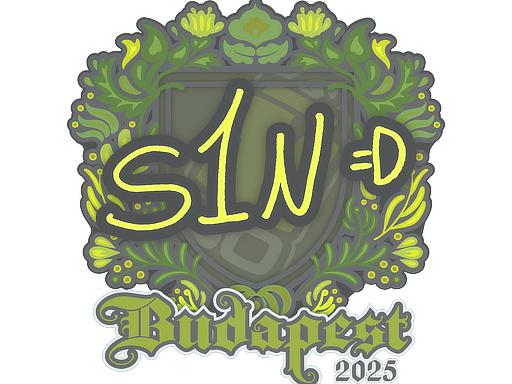 Sticker | s1n | Budapest 2025 | Default