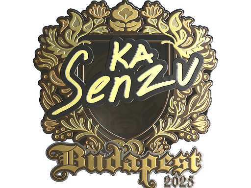 Sticker | Senzu | Budapest 2025 | Gold